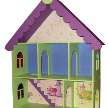 Intra απο ξύλο plywood 3mm-4mm πάχος - Παιδικό παιχνίδι Victorian Dollhouse Kit Δίασταση 40x50 cm Intraeaxys-ro6yw627 - Image 1