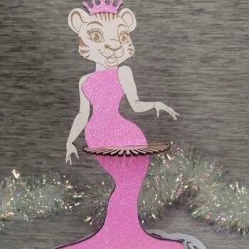 Intra απο ξύλο plywood 3mm-4mm πάχος - Θήκη χαρτοπετσέτας Tigre Decor Tiger Δίασταση 30x30 cm Intraeaxys-pok3gx87 - Image 3