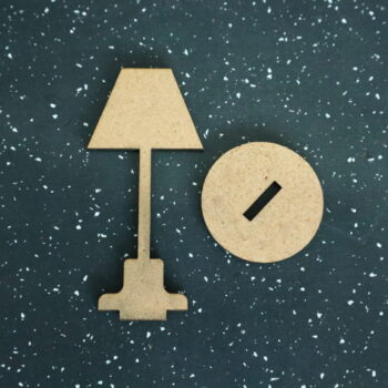 Intra απο ξύλο plywood 3mm-4mm πάχος - Μινιατούρα Λάμπα Παιχνιδιού Δίασταση 30x30 cm Intraeaxys-ro6ye227 - Image 3