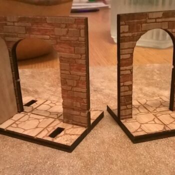 Intra απο ξύλο plywood 3mm-4mm πάχος - Μινιατούρες πόρτες Δίασταση 30x30 cm Intraeaxys-joedj591 - Image 1