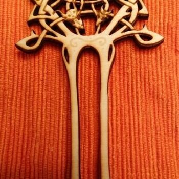 Intra απο ξύλο plywood 3mm-4mm πάχος - Δράκος φουρκέτα Δίασταση 30x30 cm Intraeaxys-m1d6x937 - Image 1