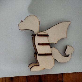 Intra απο ξύλο plywood 3mm-4mm πάχος - Δράκος 4mm Δίασταση 30x30 cm Intraeaxys-voq2qvdo - Image 3