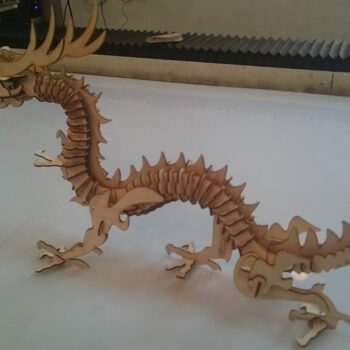 Intra απο ξύλο plywood 3mm-4mm πάχος - Κινεζικός Δράκος Δίασταση 30x30 cm Intraeaxys-voq2kljo - Image 7