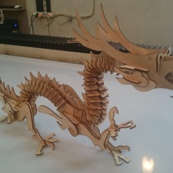 Intra απο ξύλο plywood 3mm-4mm πάχος - Κινεζικός Δράκος Δίασταση 30x30 cm Intraeaxys-voq2kljo - Image 8