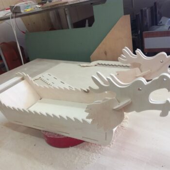 Intra απο ξύλο plywood 3mm-4mm πάχος - Δίσκος For Sushi Chinese Dragon Boat 4mm Δίασταση 30x30 cm Intraeaxys-zo9yke47 - Image 1