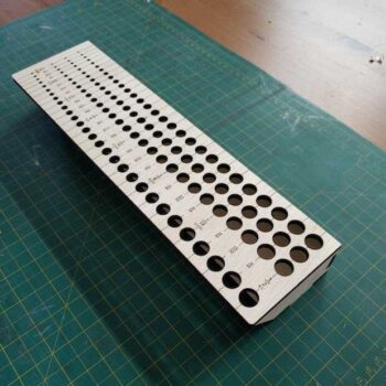 Intra απο ξύλο plywood 3mm-4mm πάχος - Διοργανωτής τρυπανιού Δίασταση 30x30 cm Intraeaxys-e1gkmlxo - Image 3