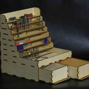 Intra απο ξύλο plywood 3mm-4mm πάχος - Εργαλειοθήκη Δίασταση 30x30 cm Intraeaxys-voqnx5o2 - Image 1