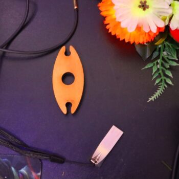 Intra απο ξύλο plywood 3mm-4mm πάχος - Υποδοχή ακουστικών DIY Θήκη ακουστικών Δίασταση 30x30 cm Intraeaxys-6o3y56q7 - Image 2