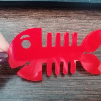 Intra απο ξύλο plywood 3mm-4mm πάχος - Θήκη για ακουστικά τσέπης από πλεξιγκλάς Fish Cord Organizer Δίασταση 30x30 cm Intraeaxys-91jdn241 - Image 1