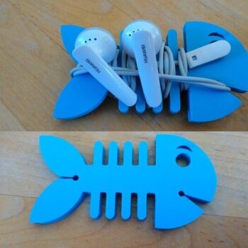 Intra απο ξύλο plywood 3mm-4mm πάχος - Στήριγμα ακουστικών ψαριού Δίασταση 30x30 cm Intraeaxys-joed6981 - Image 1