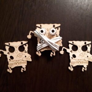 Intra απο ξύλο plywood 3mm-4mm πάχος - Ακουστικό καλώδιο USB Καλώδιο Ατζέντα Δίασταση 30x30 cm Intraeaxys-eox40j7z