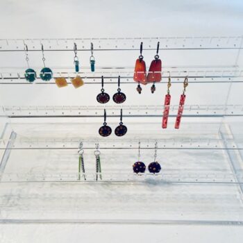 Intra απο ξύλο plywood 3mm-4mm πάχος - Αρχείο PDF Ακρυλικό Βάση Σκουλαρίκια Δίασταση 3x3 cm Intraeaxys-eo209yl7 - Image 3