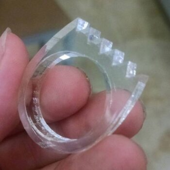 Intra απο ξύλο plywood 3mm-4mm πάχος - Δαχτυλίδι πριονιού Δίασταση 30x30 cm Intraeaxys-zo98m241 - Image 1