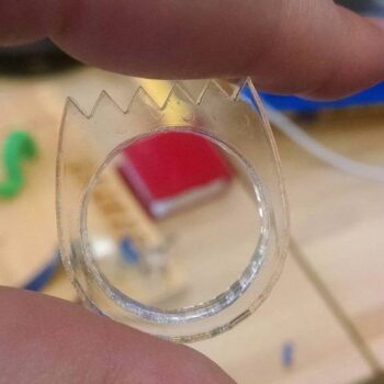 Intra απο ξύλο plywood 3mm-4mm πάχος - Δαχτυλίδι πριονιού Δίασταση 30x30 cm Intraeaxys-zo98m241 - Image 5