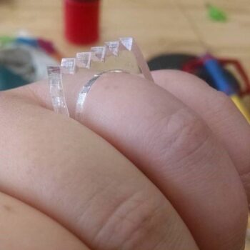 Intra απο ξύλο plywood 3mm-4mm πάχος - Δαχτυλίδι πριονιού Δίασταση 30x30 cm Intraeaxys-zo98m241 - Image 6