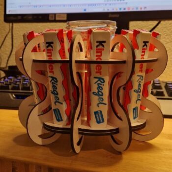 Intra απο ξύλο plywood 3mm-4mm πάχος - Kinder Bar Holder Δίασταση 30x30 cm Intraeaxys-eo2y0n31 - Image 5