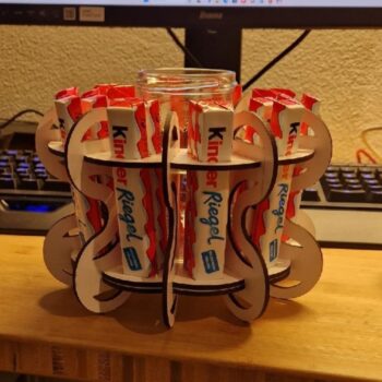 Intra απο ξύλο plywood 3mm-4mm πάχος - Kinder Bar Holder Δίασταση 30x30 cm Intraeaxys-eo2y0n31 - Image 7