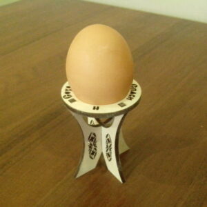 Intra απο ξύλο plywood 3mm-4mm πάχος - Μονή Αυγοθήκη Δίασταση 30x30 cm Intraeaxys-eo205237