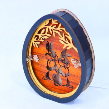 Intra απο ξύλο plywood 3mm-4mm πάχος - Φωτιστικό Πασχαλινό Αυγό 3mm Δίασταση 30x30 cm Intraeaxys-6o3yd6p7 - Image 9