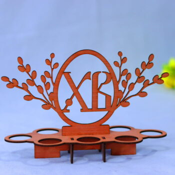 Intra απο ξύλο plywood 3mm-4mm πάχος - Πασχαλινή αυγοθήκη Krashanka Δίασταση 30x30 cm Intraeaxys-zo9yr0x7 - Image 8