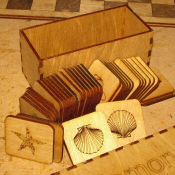 Intra απο ξύλο plywood 3mm-4mm πάχος - Παιχνίδι συγκέντρωσης μνήμης για παιδιά Δίασταση 30x30 cm Intraeaxys-voq29zdo - Image 1