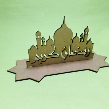 Intra απο ξύλο plywood 3mm-4mm πάχος - Ξύλινη διακόσμηση τζαμιού Ραμαζάνι Δίασταση 30x30 cm Intraeaxys-joed2k61 - Image 1