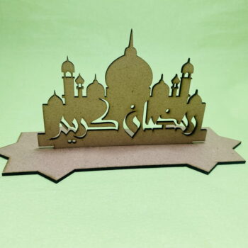 Intra απο ξύλο plywood 3mm-4mm πάχος - Ξύλινη διακόσμηση τζαμιού Ραμαζάνι Δίασταση 30x30 cm Intraeaxys-joed2k61 - Image 4