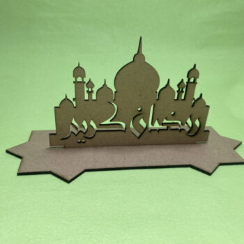 Intra απο ξύλο plywood 3mm-4mm πάχος - Ξύλινη διακόσμηση τζαμιού Ραμαζάνι Δίασταση 30x30 cm Intraeaxys-joed2k61 - Image 8