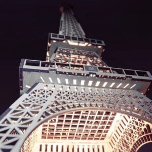 Intra απο ξύλο plywood 3mm-4mm πάχος - Πύργος του Αΐφελ Δίασταση 30x30 cm Intraeaxys-ro6dqpn7