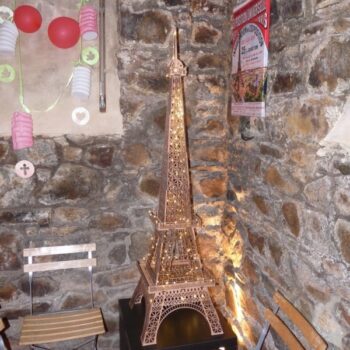 Intra απο ξύλο plywood 3mm-4mm πάχος - Μεγάλος Πύργος του Άιφελ Δίασταση 30x30 cm Intraeaxys-eox89vq1 - Image 3