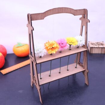 Intra απο ξύλο plywood 3mm-4mm πάχος - Στάντ λουλουδιών Σχέδιο Eiffel 3mm Δίασταση 30x30 cm Intraeaxys-91jd62l1 - Image 9