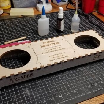 Intra απο ξύλο plywood 3mm-4mm πάχος - Αξεσουάρ για κατοικίδια με βάση για μπολ γάτας Δίασταση 30x30 cm Intraeaxys-r7vmre67 - Image 4