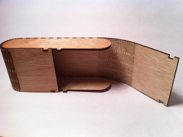 Intra απο ξύλο plywood 3mm-4mm πάχος - Flex Box Δίασταση 30x30 cm Intraeaxys-lopq20x7