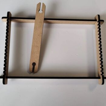 Intra απο ξύλο plywood 3mm-4mm πάχος - Αργαλειός Δίασταση 30x30 cm Intraeaxys-yone0pyo - Image 3