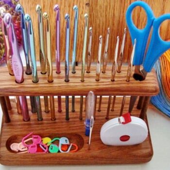 Intra απο ξύλο plywood 3mm-4mm πάχος - Βάση βελόνας πλεξίματος Δίασταση 30x30 cm Intraeaxys-pok3n097 - Image 3