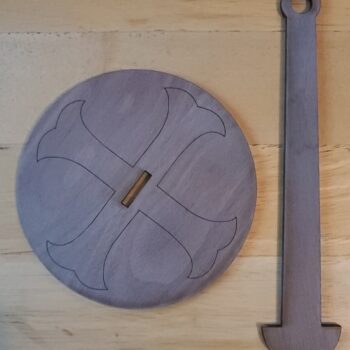 Intra απο ξύλο plywood 3mm-4mm πάχος - Στήριγμα για κρέμες από νήματα Δίασταση 30x30 cm Intraeaxys-yon029p7 - Image 3