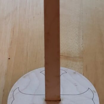 Intra απο ξύλο plywood 3mm-4mm πάχος - Στήριγμα για κρέμες από νήματα Δίασταση 30x30 cm Intraeaxys-yon029p7 - Image 4