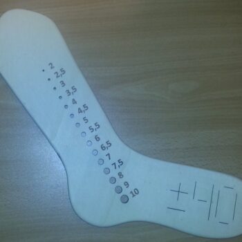 Intra απο ξύλο plywood 3mm-4mm πάχος - Sock Blockers Δίασταση 30x30 cm Intraeaxys-joedj3n1 - Image 1