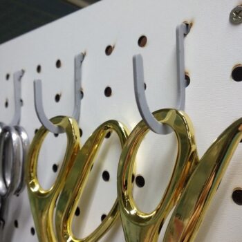 Intra απο ξύλο plywood 3mm-4mm πάχος - Ράψιμο Pegboard Δοχεία Αξεσουάρ Γάντζοι Δίασταση 30x30 cm Intraeaxys-pok32p37 - Image 9