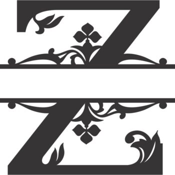 Intra απο ξύλο plywood 3mm-4mm πάχος - Regal Split Font Z Δίασταση 30x30 cm Intraeaxys-ro6yk237 - Image 1