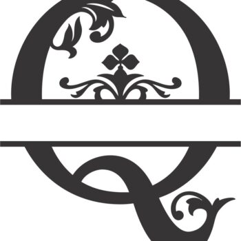 Intra απο ξύλο plywood 3mm-4mm πάχος - Regal Split Font Q Δίασταση 30x30 cm Intraeaxys-eoxlx0xo - Image 1