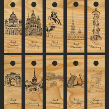 Intra απο ξύλο plywood 3mm-4mm πάχος - Διακοσμήσεις Αγίας Πετρούπολης Δίασταση 30x30 cm Intraeaxys-075ye4mo - Image 1