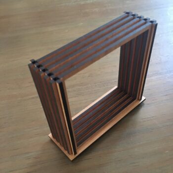 Intra απο ξύλο plywood 3mm-4mm πάχος - Ακρυλικά σουβέρ Shadowbox Δίασταση 30x30 cm Intraeaxys-lopq0lk7 - Image 4