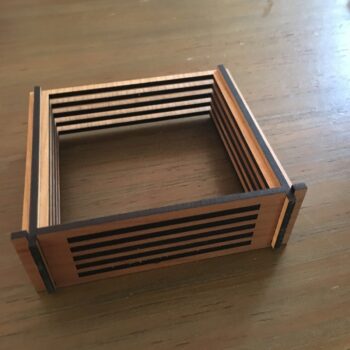 Intra απο ξύλο plywood 3mm-4mm πάχος - Ακρυλικά σουβέρ Shadowbox Δίασταση 30x30 cm Intraeaxys-lopq0lk7 - Image 6