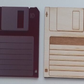 Intra απο ξύλο plywood 3mm-4mm πάχος - Ξύλινα σουβέρ δισκέτας 3,5 ιντσών Δίασταση 30x30 cm Intraeaxys-eo4qx0w7 - Image 3