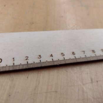 Intra απο ξύλο plywood 3mm-4mm πάχος - Απλός Χάρακας 50 cm Δίασταση 30x30 cm Intraeaxys-r1z0vl2o - Image 1