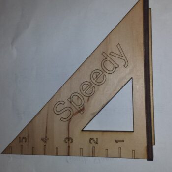 Intra απο ξύλο plywood 3mm-4mm πάχος - Πλατεία Ταχύτητας Δίασταση 30x30 cm Intraeaxys-51rr3mv1 - Image 1