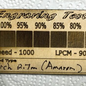 Intra απο ξύλο plywood 3mm-4mm πάχος - Πρότυπο δοκιμής μικρής και γρήγορης χάραξης Δίασταση 30x30 cm Intraeaxys-0788ynq7 - Image 1