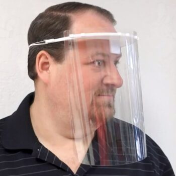 Intra απο ξύλο plywood 3mm-4mm πάχος - Αναποδογυρισμένο αρχείο PDF προτύπου ασπίδας προσώπου Δίασταση 30x30 cm Intraeaxys-lopqvqz7 - Image 1