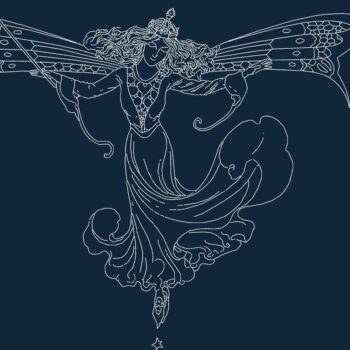 Intra απο ξύλο plywood 3mm-4mm πάχος - Νεράιδα Δίασταση 30x30 cm Intraeaxys-voq22eo2 - Image 1